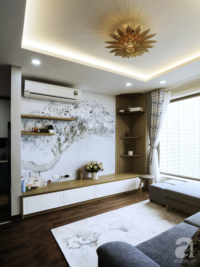 Căn hộ 82m² đẹp tinh tế, tiện dụng nhờ thiết kế mang dấu ấn Nhật Bản tại Hà Nội - Ảnh 8.