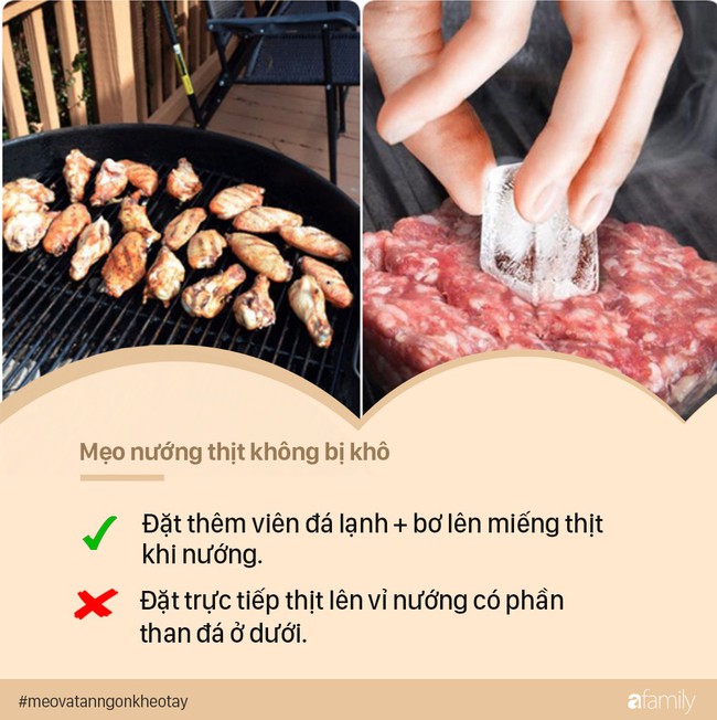 Khi nướng thịt BBQ, chỉ cần đặt viên đá lạnh lên và các mẹ sẽ thấy ngay điều kì diệu - Ảnh 5.