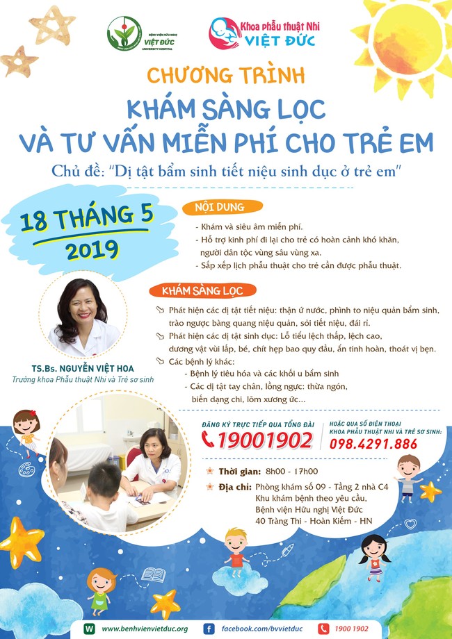 Khám sàng lọc và tư vấn miễn phí nhằm phát hiện sớm các dị tật cho trẻ em - Ảnh 1.