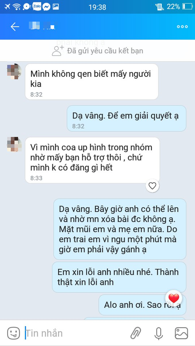 Cô gái bùng 20 ly trà sữa với tin nhắn trơ trẽn &quot;mình bom nha&quot; đã lên tiếng kêu oan, xin số tài khoản Grab để đền tiền - Ảnh 3.