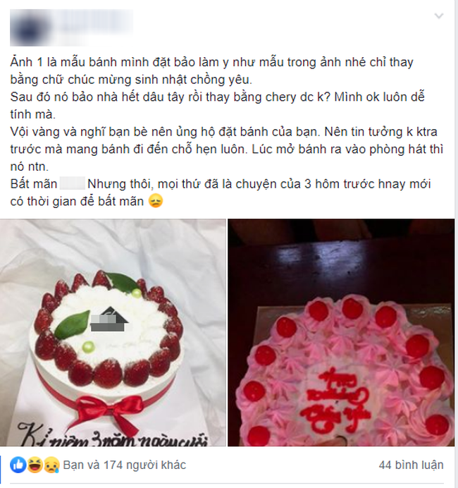 Bánh sinh nhật màu trắng đơn giản in hình vợ chồng tặng sinh nhật ông xã   Bánh Thiên Thần  Chuyên nhận đặt bánh sinh nhật theo mẫu
