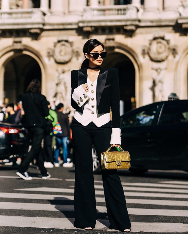 Rich kid Thảo Tiên vừa lên đồ “chất ngất” đã lọt ngay vào top street style đẹp nhất Paris Fashion Week - Ảnh 2.