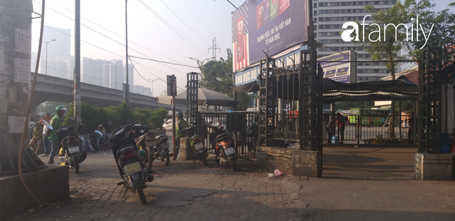 Bến xe Mỹ Đình nơi hai đối tượng thuê anh S. chở đi Bến xe Mỹ Đình nơi hai đối tượng thuê anh S. chở đi