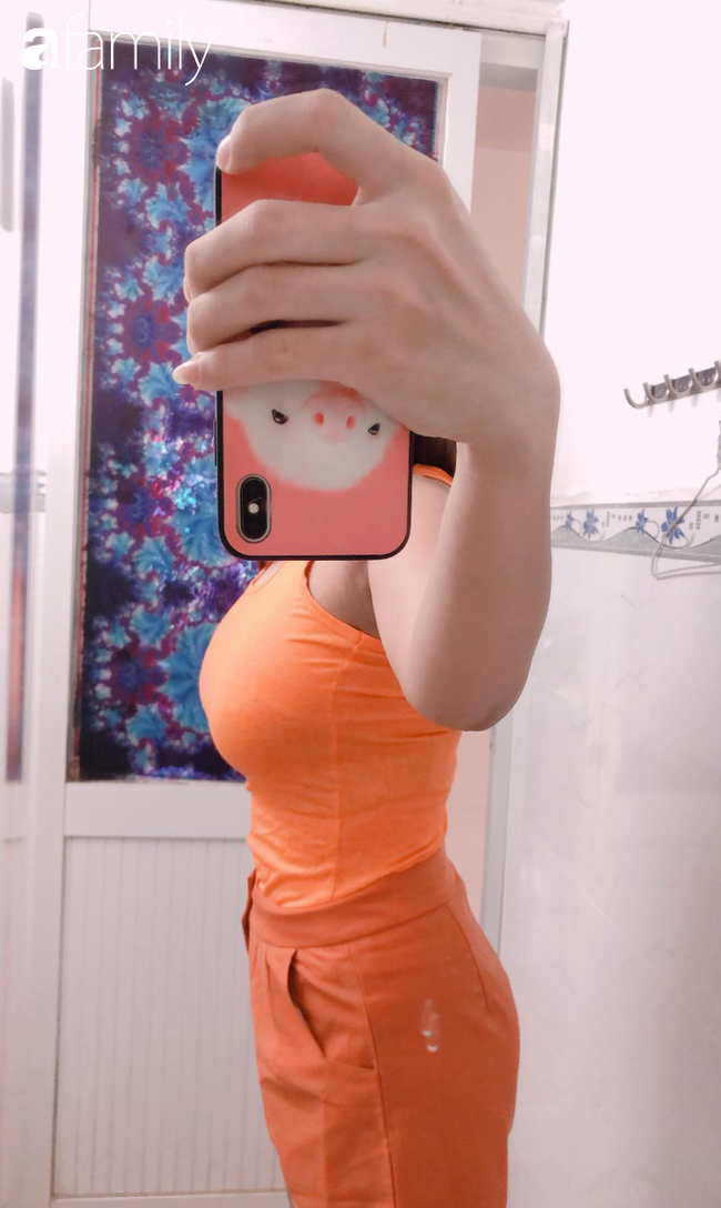 Mang bầu tăng 21 kg, con vừa đầy tháng mẹ trẻ Sài thành không cần ăn kiêng đã vô tư diện đồ ôm body khoe dáng - Ảnh 5. Mang bầu tăng 21 kg, con vừa đầy tháng mẹ trẻ Sài thành không cần ăn kiêng đã vô tư diện đồ ôm body khoe dáng - Ảnh 5.