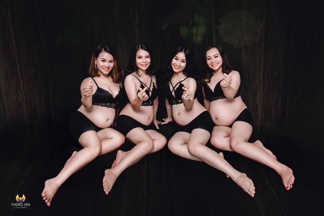 4 chị em ruột "rủ nhau" mang bầu khiến dân mạng sửng sốt nay đã sinh con, nghe chính chủ chia sẻ càng thêm bất ngờ - Ảnh 2. 4 chị em ruột "rủ nhau" mang bầu khiến dân mạng sửng sốt nay đã sinh con, nghe chính chủ chia sẻ càng thêm bất ngờ - Ảnh 2.