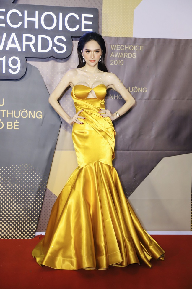 Màu vàng chứng tỏ Hoàng gia: Loạt nữ nhân hóa thành nữ thần vương giả nhờ chọn gam màu quyền lực này lên thảm đỏ WeChoice Awards 2019 - Ảnh 3.