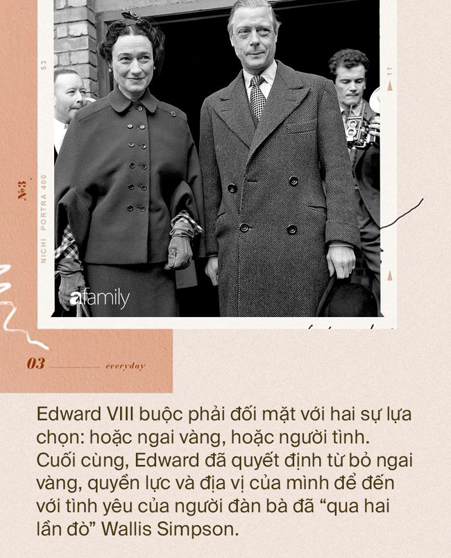Cũng giống hoàng tử Harry, hoàng gia Anh từng có một vị vua vì yêu say đắm người phụ nữ ly hôn 2 lần mà từ bỏ cả ngai vàng để theo tiếng gọi trái tim - Ảnh 4.