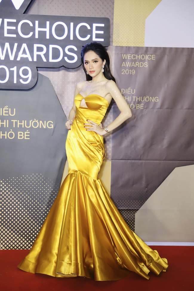 Màu vàng chứng tỏ Hoàng gia: Loạt nữ nhân hóa thành nữ thần vương giả nhờ chọn gam màu quyền lực này lên thảm đỏ WeChoice Awards 2019 - Ảnh 4.