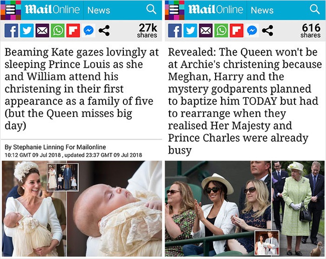 Những bằng chứng cho thấy Kate là Công nương quốc dân còn Meghan Markle thì luôn bị báo chí &quot;dìm hàng&quot;,  đặt lên bàn cân so sánh với chị dâu hoàn hảo - Ảnh 8.