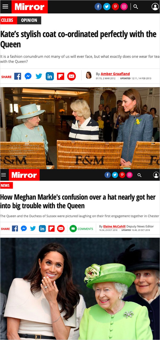 Những bằng chứng cho thấy Kate là Công nương quốc dân còn Meghan Markle thì luôn bị báo chí &quot;dìm hàng&quot;,  đặt lên bàn cân so sánh với chị dâu hoàn hảo - Ảnh 9.