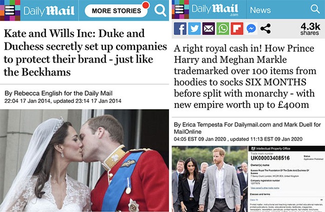 Những bằng chứng cho thấy Kate l&agrave; C&ocirc;ng nương quốc d&acirc;n c&ograve;n Meghan Markle th&igrave; lu&ocirc;n bị b&aacute;o ch&iacute; "d&igrave;m h&agrave;ng",  đặt l&ecirc;n b&agrave;n c&acirc;n so s&aacute;nh với chị d&acirc;u ho&agrave;n hảo - Ảnh 6.