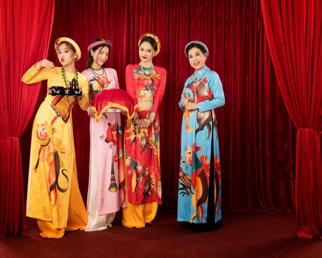 "Tiểu tam" Karen Nguyễn mặc áo dài xuân thùy mị mà vẫn không quên "cà khịa" Hương Giang - Ảnh 7. "Tiểu tam" Karen Nguyễn mặc áo dài xuân thùy mị mà vẫn không quên "cà khịa" Hương Giang - Ảnh 7.