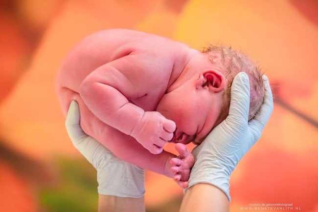 Bất ngờ với bộ ảnh chụp tư thế bé sơ sinh chào đời “lọt thỏm” tạo dáng y như còn nằm trong bụng mẹ - Ảnh 24.