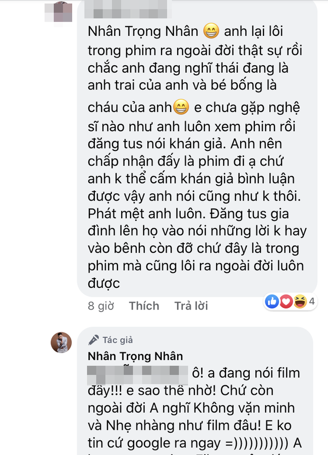 Dàn sao nam &quot;Hoa hồng trên ngực trái&quot; gây choáng khi cãi nhau tay đôi với khán giả nữ: &quot;Không biết đọc à?&quot; - Ảnh 7.