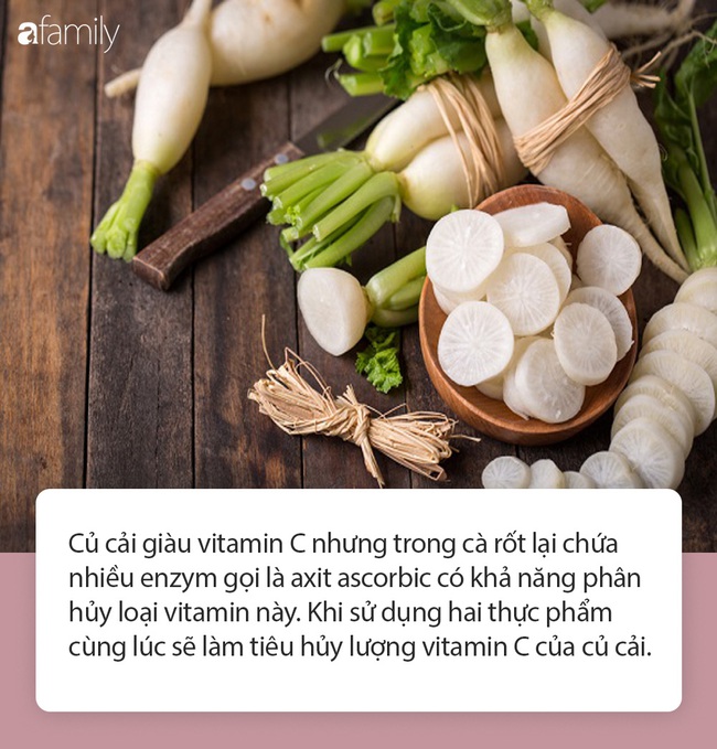 Củ cải trắng đại bổ nhưng lại là “độc dược” nếu kết hợp với 6 loại thực phẩm này, đừng dại mà thử kẻo lâm bệnh - Ảnh 3.
