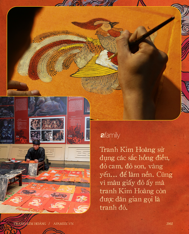  Kim Hoàng - tranh Tết vang bóng một thời và hành trình đưa dòng tranh “hóa thạch” hơn 7 thập kỷ của đất Hà Thành về thời… hoàng kim - Ảnh 2.