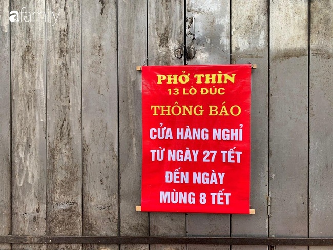 Lịch nghỉ Tết của những hàng ăn nổi tiếng ở Hà Nội: Nơi nghỉ theo nhà nước, chỗ vẫn mở cửa phục vụ người dân - Ảnh 9.