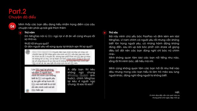 Mới đầu năm, hội chị em đã nháo nhác với drama "chàng trai lươn lẹo" được bạn gái cũ kỳ công làm hẳn slide để bóc mẽ đi cặp kè "em gái mưa" - Ảnh 12. Mới đầu năm, hội chị em đã nháo nhác với drama "chàng trai lươn lẹo" được bạn gái cũ kỳ công làm hẳn slide để bóc mẽ đi cặp kè "em gái mưa" - Ảnh 12.