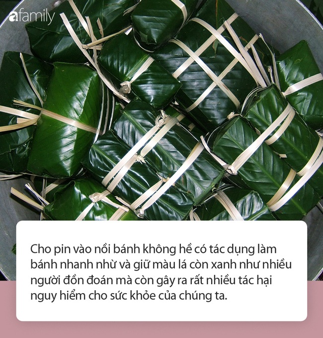 Hiểm họa từ món bánh chưng cổ truyền luộc bằng nước pin, làm sao để chọn bánh chưng ngon an toàn? - Ảnh 2.