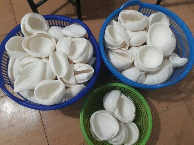 Cận Tết, bà nội trợ Việt nhà nhà mua cùi dừa non 70 ngàn đồng/kg làm mứt, tiểu thương ngày bán cả tạ  - Ảnh 19.