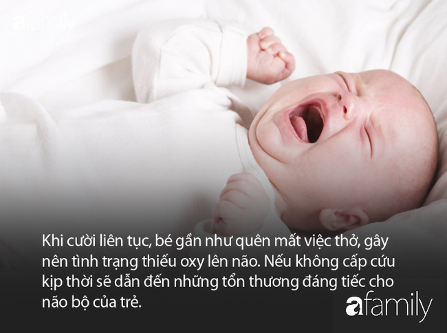 Bé gái 10 tháng phải đi cấp cứu vì bà trêu cho cười như nắc nẻ - Ảnh 2.