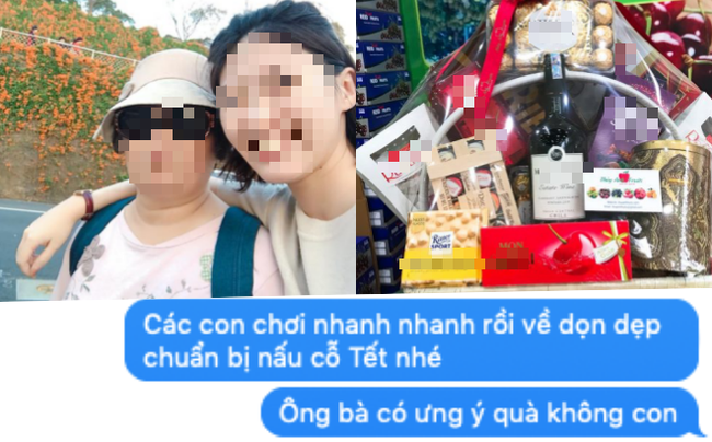 Lò dò xuống bếp, con dâu nghe được chuyện &quot;gốc tích&quot; của hộp bánh nước ngoài mẹ chồng bảo đưa sang biếu nhà ngoại, sự thật nghe thật đau lòng làm sao - Ảnh 1.