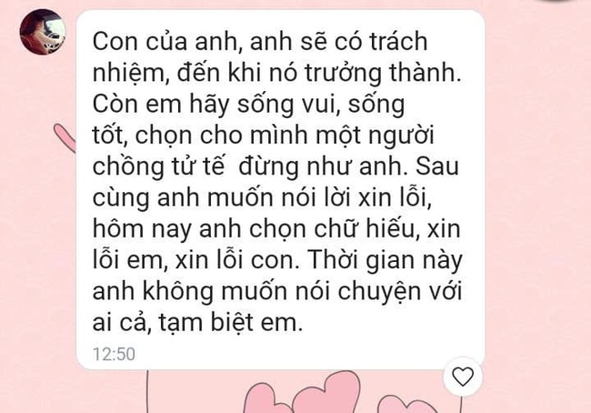 Cô gái bị bạn trai ruồng bỏ phũ phàng, dù lúc yêu thề sống chết, khi biết có bầu liền &quot;bỏ con chạy lấy thân&quot; - Ảnh 4.