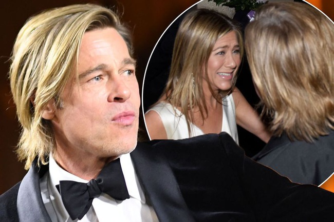 Không có lịch trình tại Oscar năm nay nhưng Jennifer Aniston vẫn bí mật gặp gỡ để chúc mừng việc Brad Pitt nhận giải &quot;nam diễn viên phụ xuất sắc nhất&quot; - Ảnh 2.