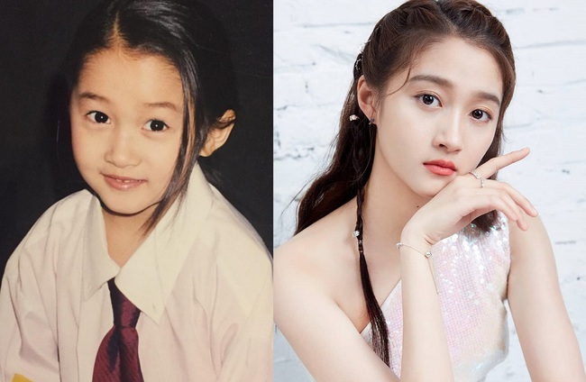 Hình thời bé của các sao Hoa ngữ: Dương Mịch để tóc tomboy, Quan Hiểu Đồng không khác gì bây giờ - Ảnh 6. Hình thời bé của các sao Hoa ngữ: Dương Mịch để tóc tomboy, Quan Hiểu Đồng không khác gì bây giờ - Ảnh 6.