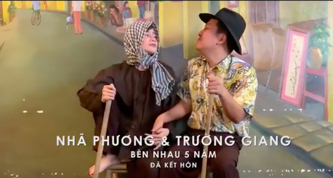 Nh&atilde; Phương - Trường Giang khoe hạnh ph&uacute;c 5 năm b&ecirc;n nhau, nữ diễn vi&ecirc;n lộ cả d&aacute;ng vẻ gi&agrave; nua xấu x&iacute;  - Ảnh 3.