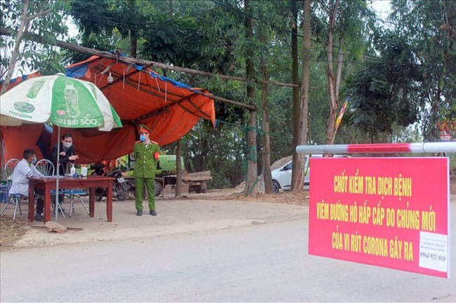 Một số khu vực ở Vĩnh Phúc đã bị cách ly hoàn toàn