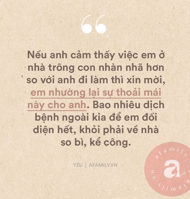 Màn &quot;bật&quot; chồng dứt khoát của cô vợ phải ở nhà mùa Corona: Sự cố cuộc sống chỉ khiến phụ nữ vất vả thêm mà thôi! - Ảnh 2.