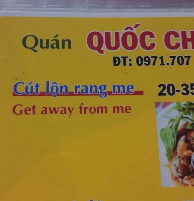 Hết hồn với những pha dịch menu từ Việt sang Anh, &quot;chú gà tà ác&quot; hay &quot;quả chanh leo trèo&quot; khiến khách hàng vừa ăn vừa không nhịn được cười - Ảnh 3.