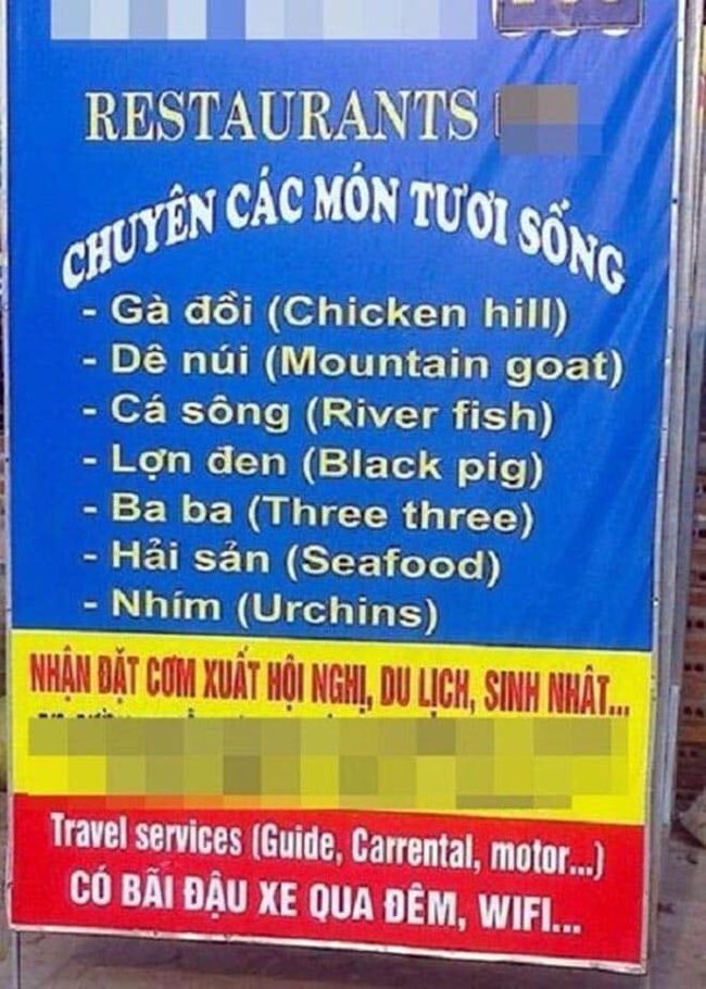 Hết hồn với những pha dịch menu từ Việt sang Anh, &quot;chú gà tà ác&quot; hay &quot;quả chanh leo trèo&quot; khiến khách hàng vừa ăn vừa không nhịn được cười - Ảnh 4.