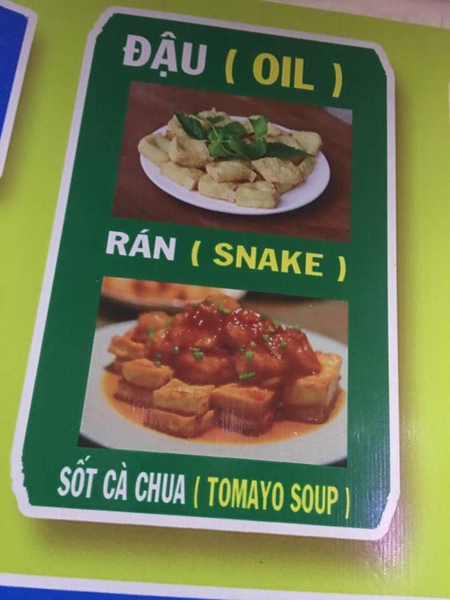 Cười đau bụng với menu tiếng Anh bá đạo made by chị Google, 99% không biết &quot;get away from me&quot; là món gì - Ảnh 7.