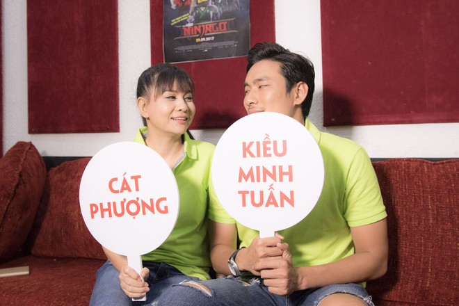 Gia đình Cát Phượng - Kiều Minh Tuấn nhí nhố đi lồng tiếng phim - Ảnh 7.