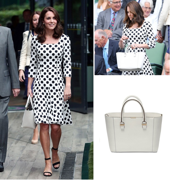 Suốt cả tháng 7, công nương Kate chỉ chuộng diện lại túi cũ từ năm ngoái - Ảnh 1.