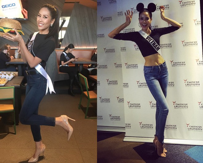 Xem Nguyễn Thị Loan đi thi Miss Universe lần này, mà nhiều người chỉ nhớ đến Phạm Hương của 2 năm trước - Ảnh 5. Xem Nguyễn Thị Loan đi thi Miss Universe lần này, mà nhiều người chỉ nhớ đến Phạm Hương của 2 năm trước - Ảnh 5.