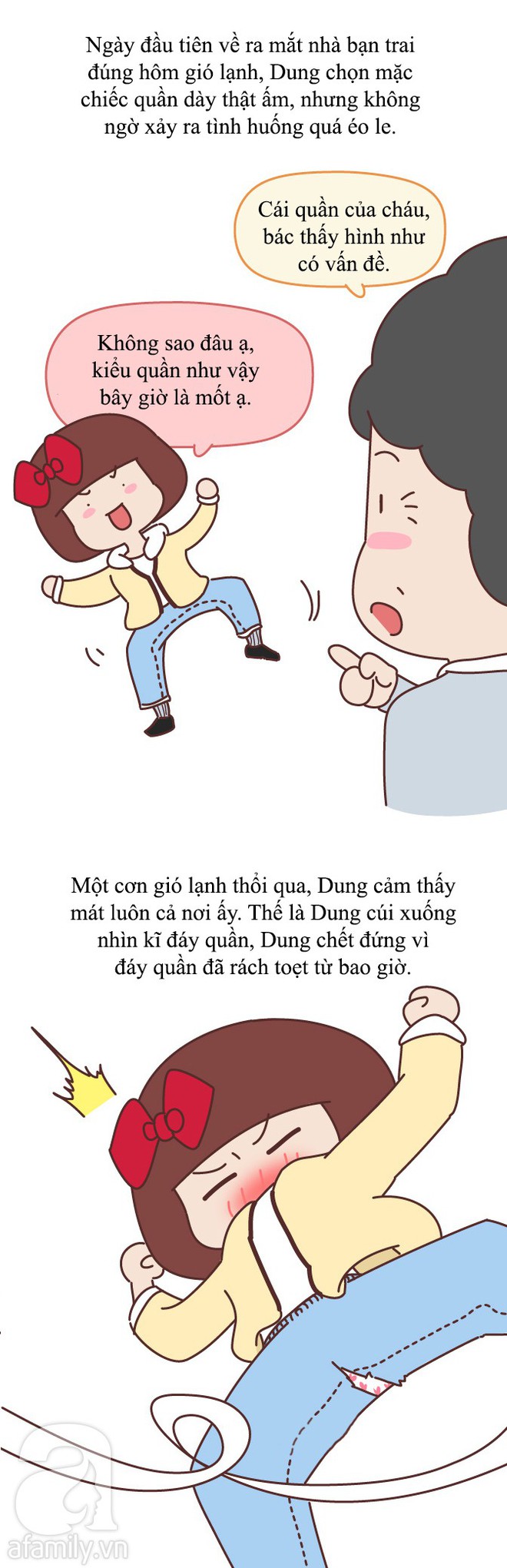 Buổi ra mắt gia đình bạn trai không thể xui xẻo hơn của nàng lầy lội - Ảnh 1.