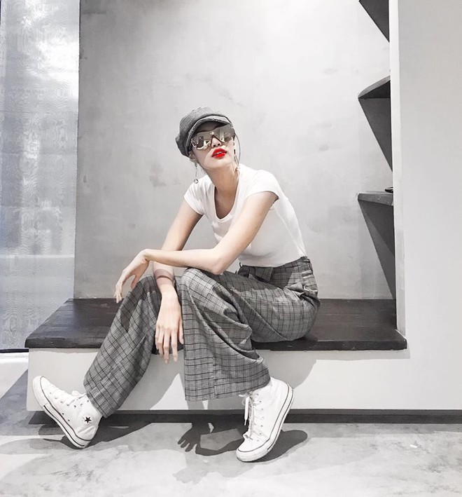 Thu Thủy khoe street style trẻ trung, Kỳ Duyên khác lạ với đôi chân nhìn như dài cả mét - Ảnh 10.