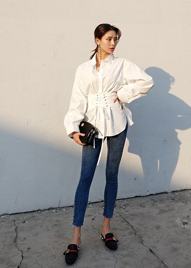 Áo liền corset – mẫu áo mới mà nàng nào mặc vào cũng eo thon tức thì - Ảnh 12.