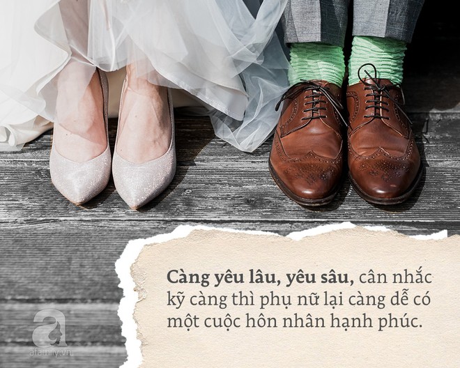 Cưới sớm, cưới vội, cưới vì không muốn mất ai đó: Phụ nữ rồi sẽ bị “dội cho vài gáo nước lạnh” - Ảnh 2.