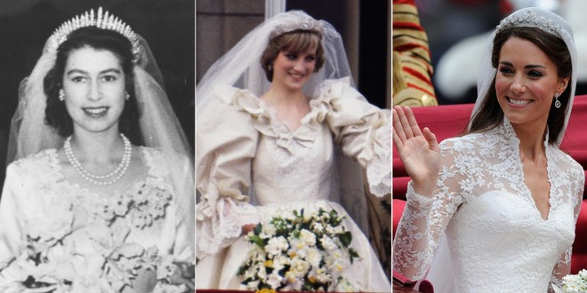 Bật mí loại nước hoa mà công nương Kate, Diana và nữ hoàng Elizabeth II sử dụng trong ngày cưới - Ảnh 1.