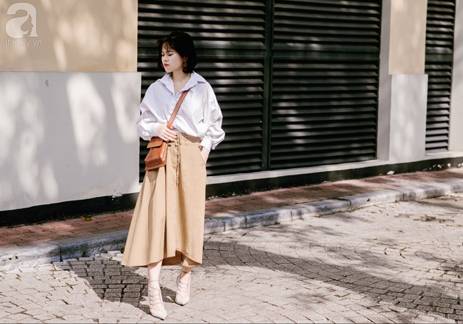 Street style tuần này: Các quý cô miền Bắc kết hợp đồ thiết kế Việt và đồ hiệu bình dân cực kỳ ăn ý - Ảnh 12.