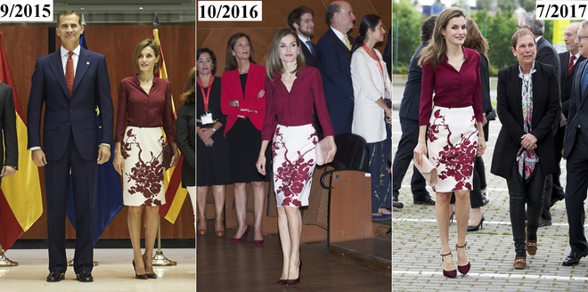 Giống công nương Kate, Nữ hoàng Tây Ban Nha chỉ chuộng những hãng đồ bình dân và chẳng ngại mặc đi mặc lại một mẫu - Ảnh 18.