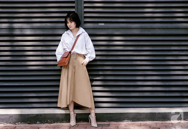 Street style tuần này: Các quý cô miền Bắc kết hợp đồ thiết kế Việt và đồ hiệu bình dân cực kỳ ăn ý - Ảnh 13.