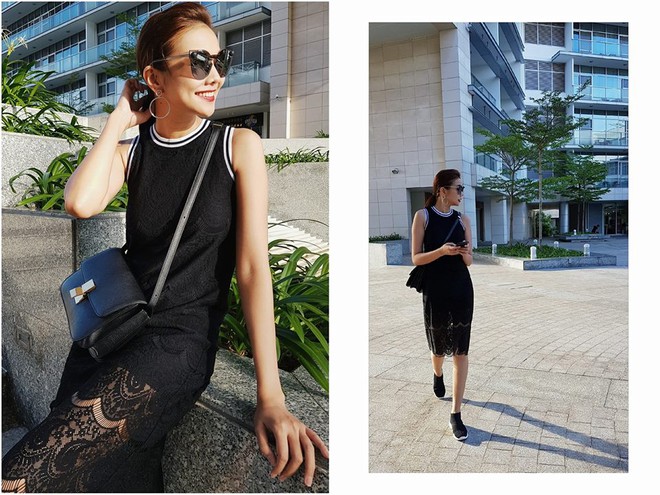 Ngọc Trinh khoe lưng trần mướt mắt ai nhìn cũng mê, Phạm Hương lại trung thành với style kín cổng cao tường suốt tuần qua - Ảnh 6.