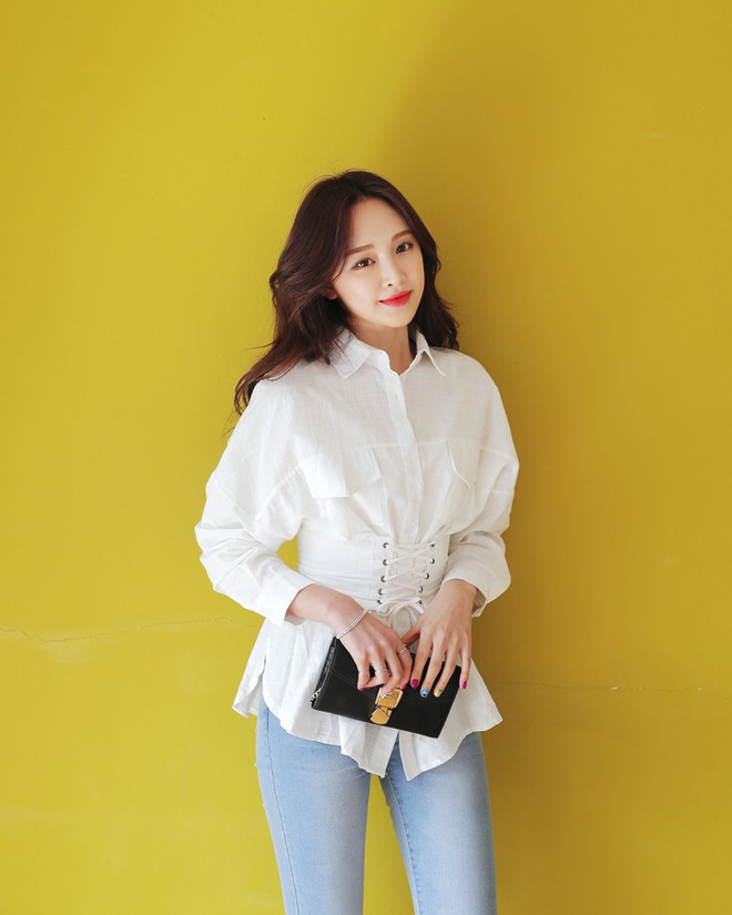 Áo liền corset – mẫu áo mới mà nàng nào mặc vào cũng eo thon tức thì - Ảnh 2.