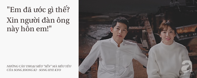 Những câu thoại siêu sến mà siêu yêu của Song Joong Ki - Song Hye Kyo - Ảnh 2.