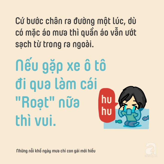 Những điều đáng ghét không để đâu cho hết trong ngày mưa, chỉ phụ nữ mới hiểu - Ảnh 3.